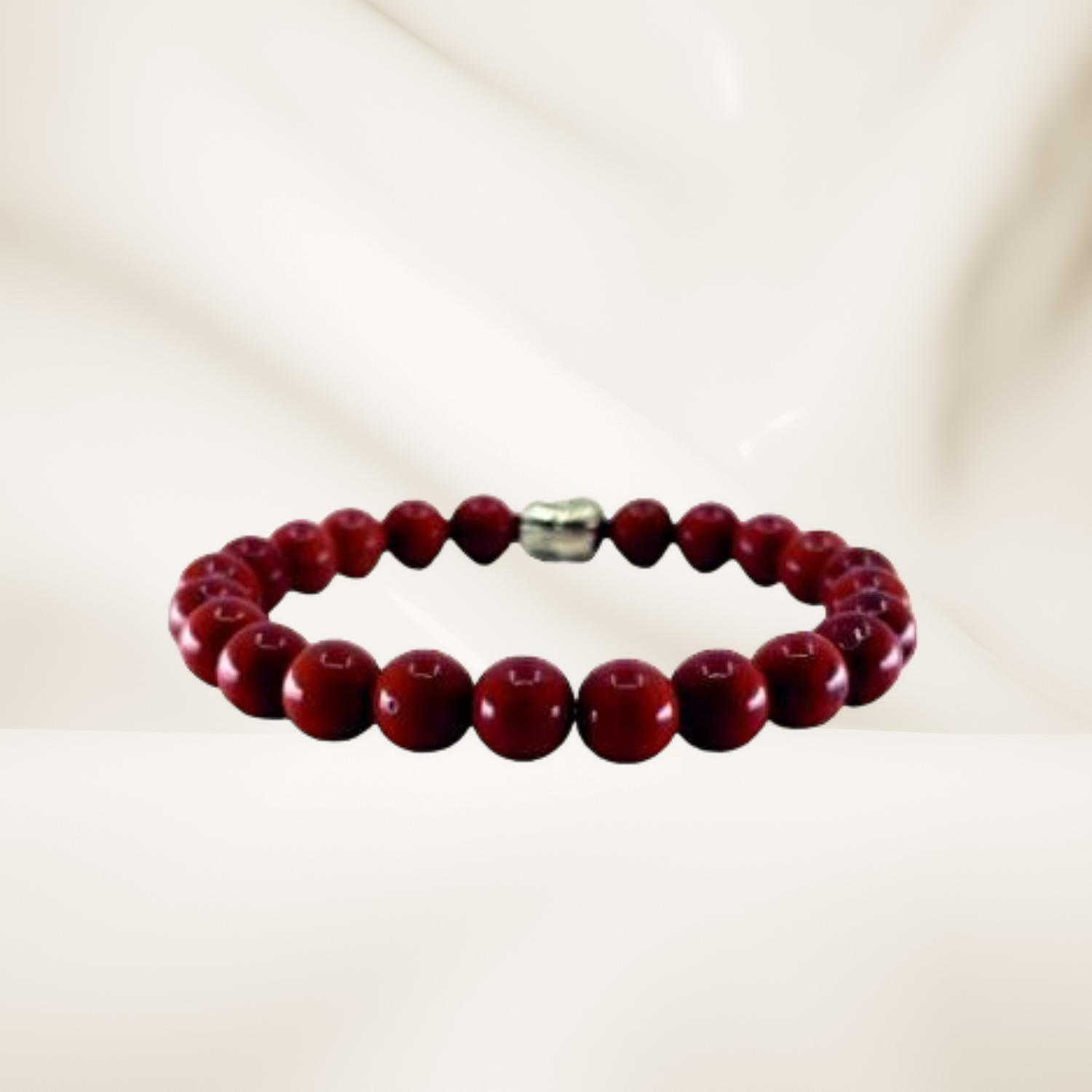 Natural Red Jasper Bracelet